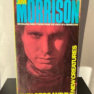 Jim Morrison Book - The Lords and the New Creatures poetry.
